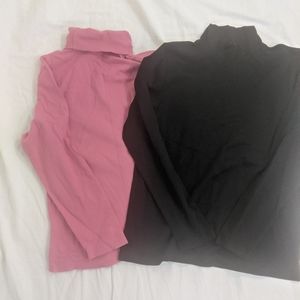 ⭐ Set of 3 turtle/mock neck xl long sleeve shirts